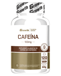 CAFEÍNA 100MG 120COMP - GROWTH SUPPLEMENTS
